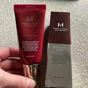 NIB Missha Perfect Cover B.B Cream SPF 42 Shade No. 21 (light beige)